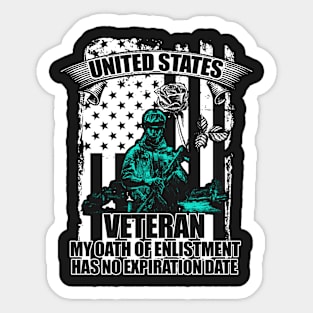 United States Veteran Sticker